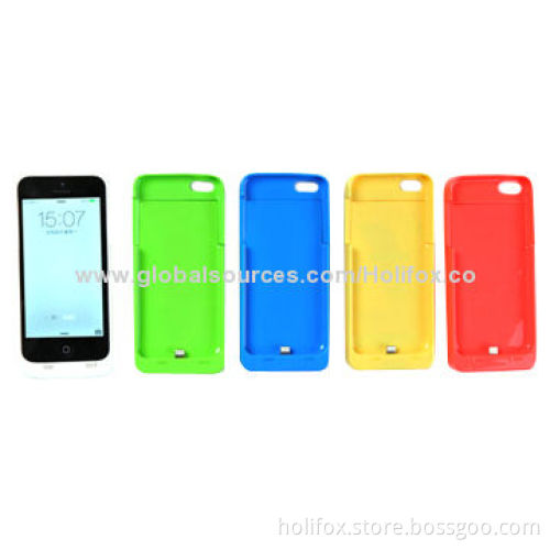 2500mAh Most Popular Battery Case for iPhone 5/5S/5C, Multi-color